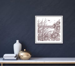 Kate Heiss, In the Sand Dunes, Limited Edition Print, Beach Art, Art Online