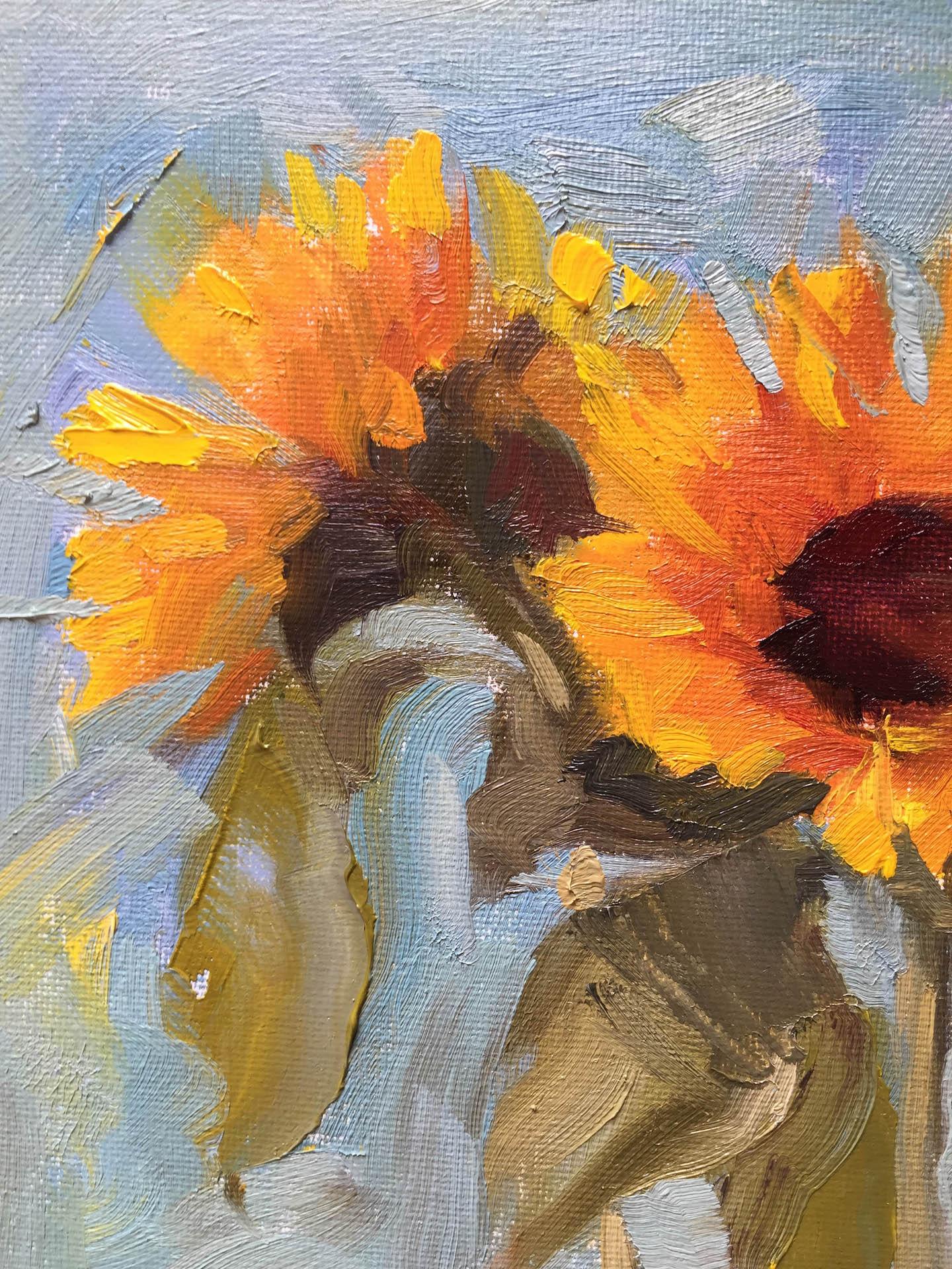sunflowers still life