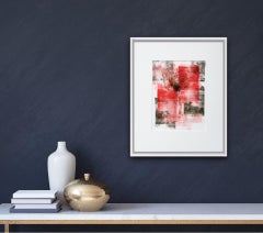 Mary Knowland, Poppy 17, Monogravure unique, Art à prix abordable, Art en ligne