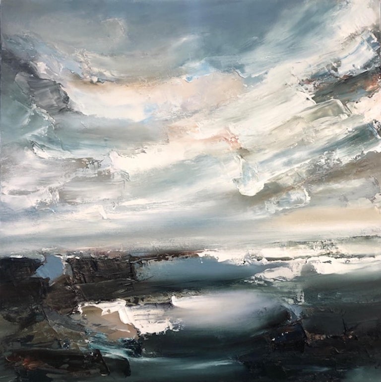 Helen Howells Helen Howells, Distant Stillness, Seascape Art