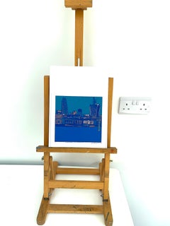 Jennifer Jokhoo, Riverbank SE1 variation, Affordable Art, London Art, City Art