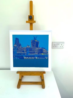 Jennifer Jokhoo, Cannon Street Return, Cityscape Art, London Art, Affordable Art