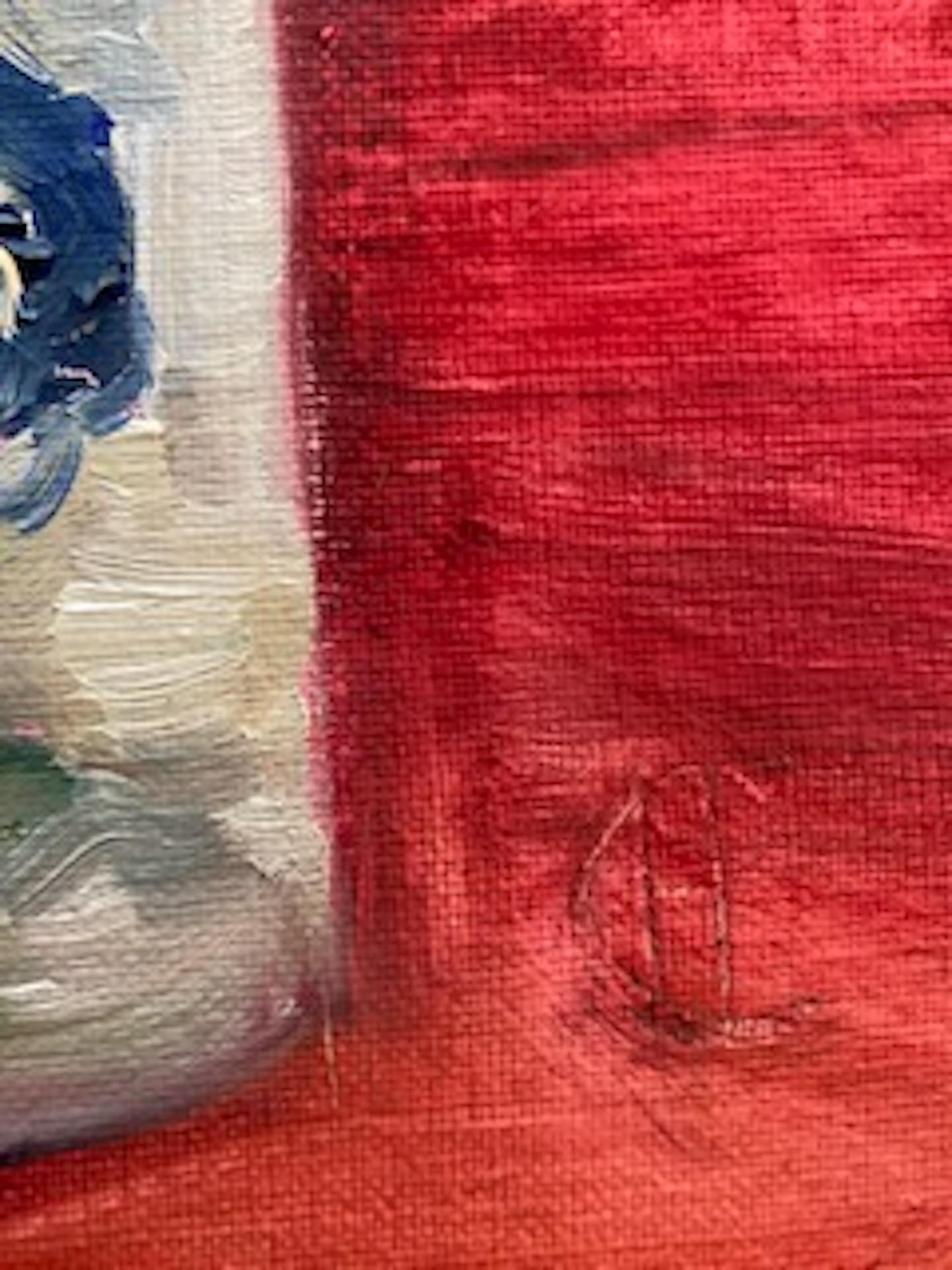 Henrietta Caledon, Rose d'estate, Pittura originale ad olio, Natura morta in vendita 3