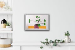 Kerry Day, Pilea Peperomiodies IV, Stampa linoleografica in edizione limitata, Arte accessibile