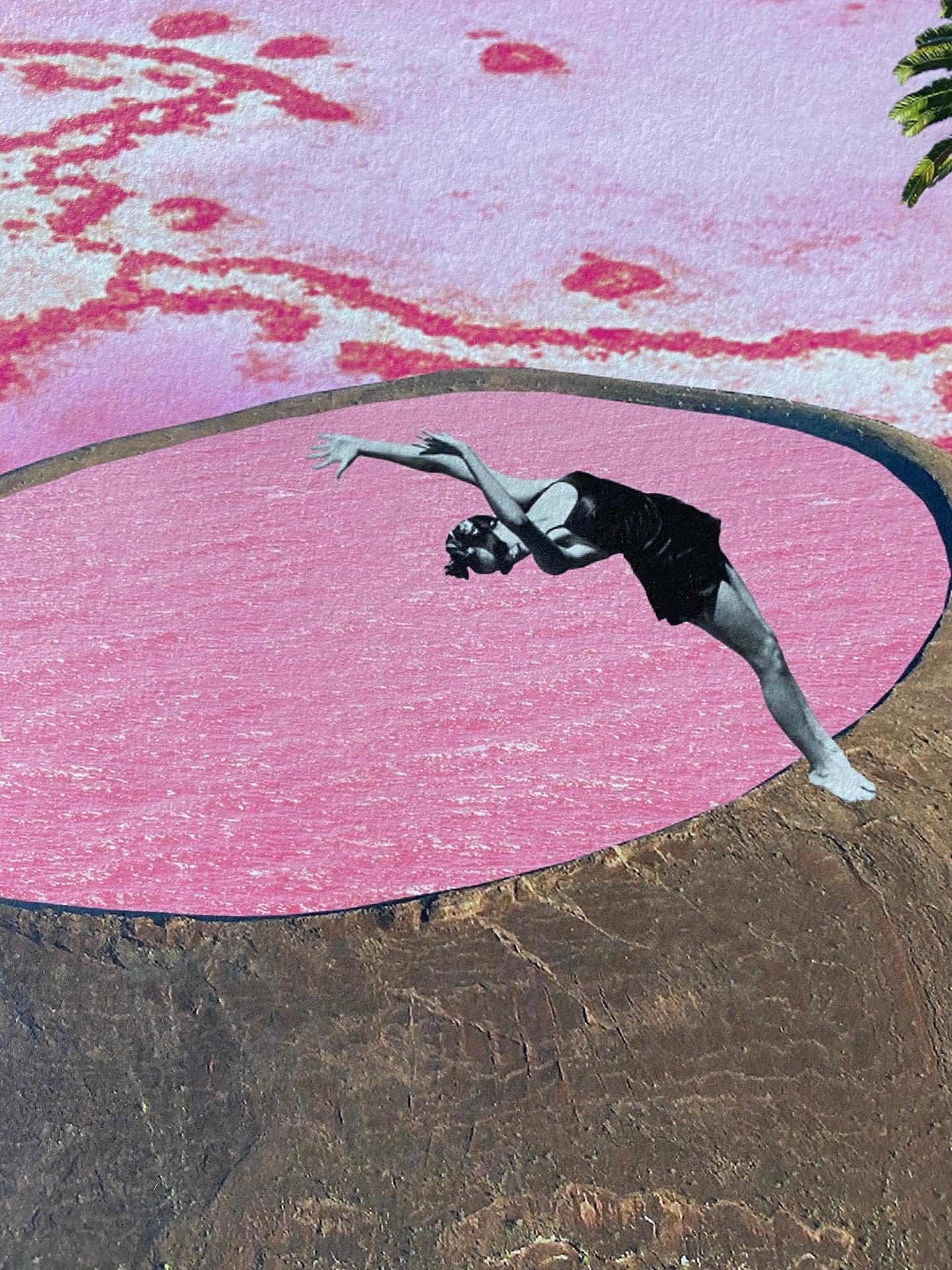 Fei Alexeli, Lack Rose, Druck in limitierter Auflage, zeitgenössische Kunst, erschwingliche Kunst im Angebot 3