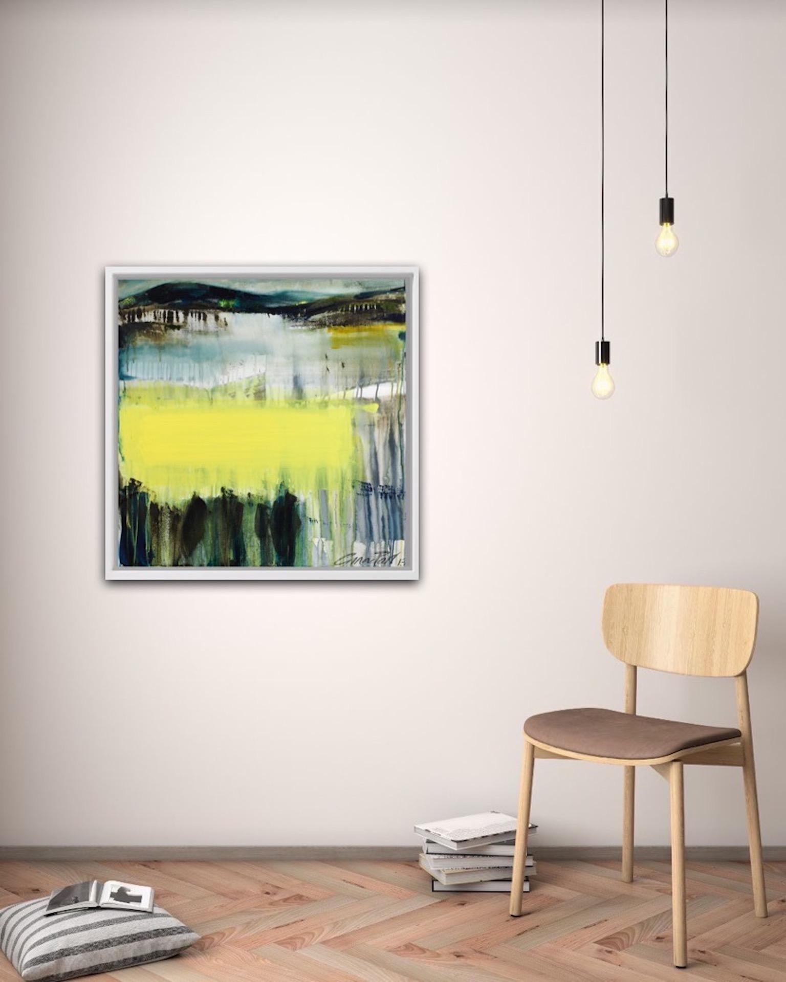Gina Parr, Sun on the Warren II, peinture contemporaine originale, Affordable Art en vente 4