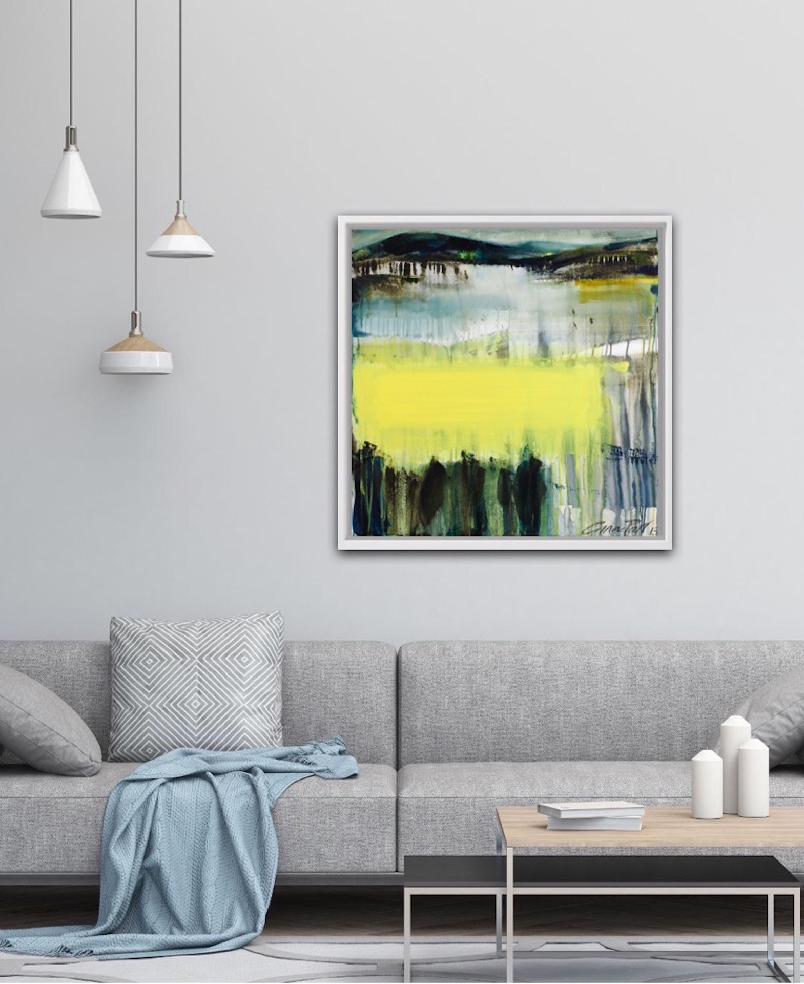 Gina Parr, Sun on the Warren II, peinture contemporaine originale, Affordable Art en vente 5