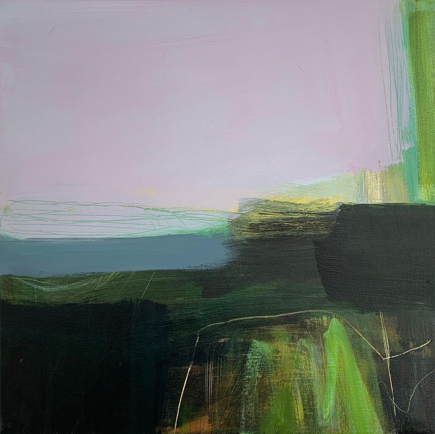 Jill Campbell Abstract Painting - Jill Campell, Fell 4, Original Landscape Painting, Contemporary Art, Art Online