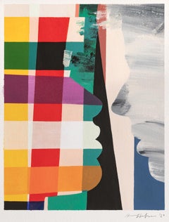 Anca Stefanescu, In the Mood for Love, No7,  Abstract Figurative Painting