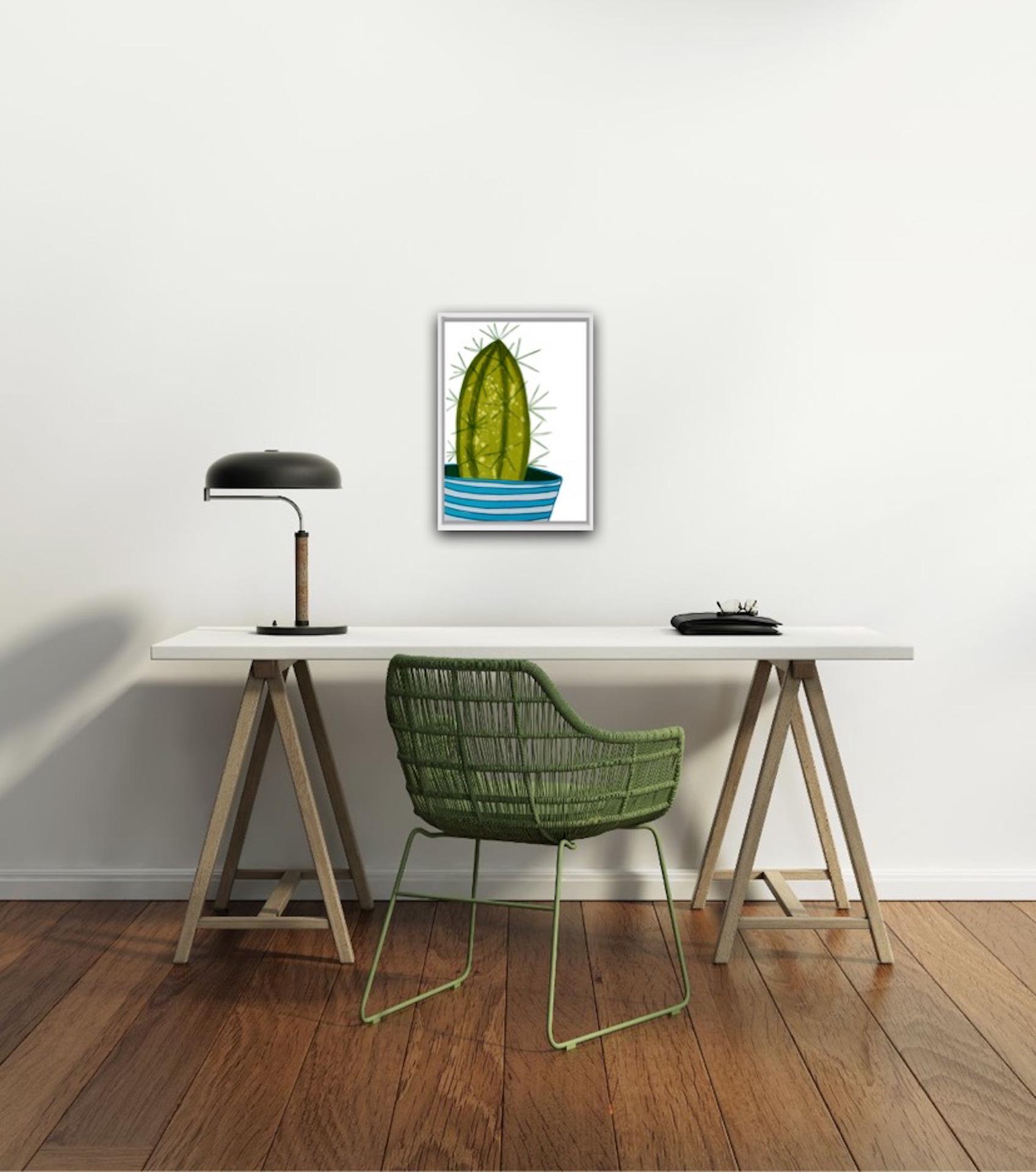 Kerry Day, Cactus II, Art abordable, Cactus Art, Art des plantes, Art de la nature morte en vente 3