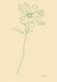 Ellen Williams, Cosmos I, Blumenkunst, minimalistische Kunst, preisgekrönte Kunst, Kunst Online