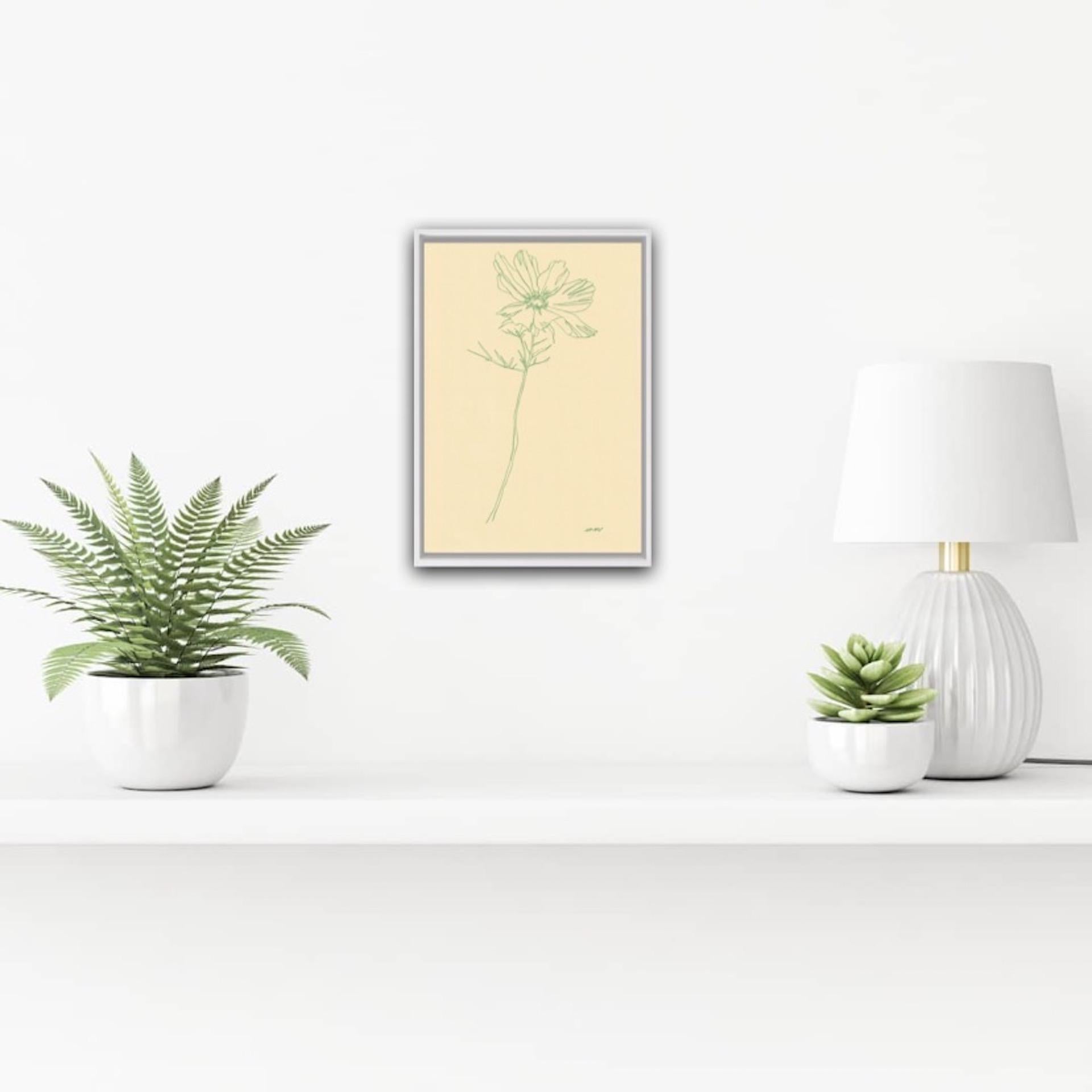 minimalist floral art