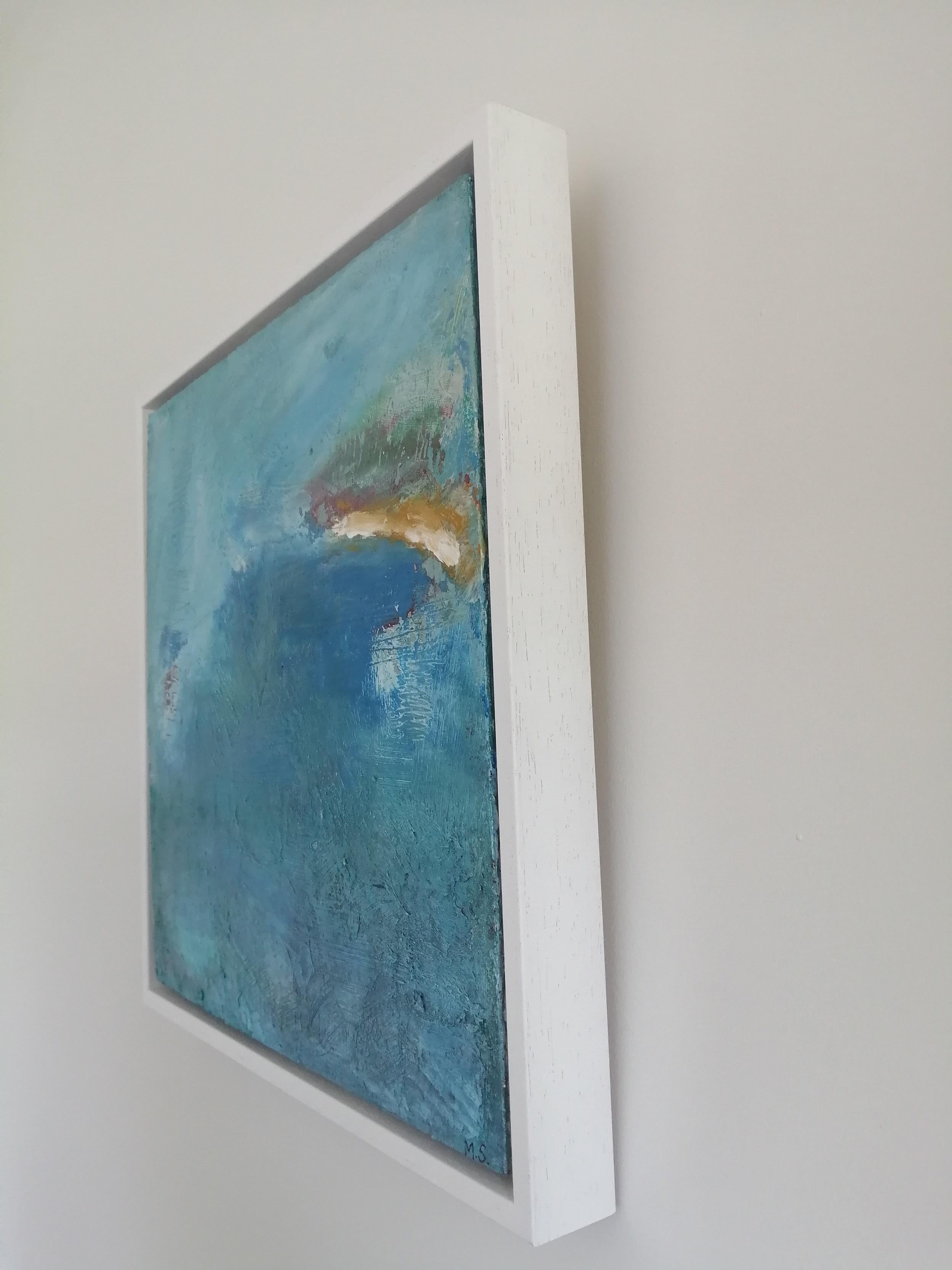 Mary Scott, Finding Gwythian, Original Seascape Painting, Abstract Art For Sale 3