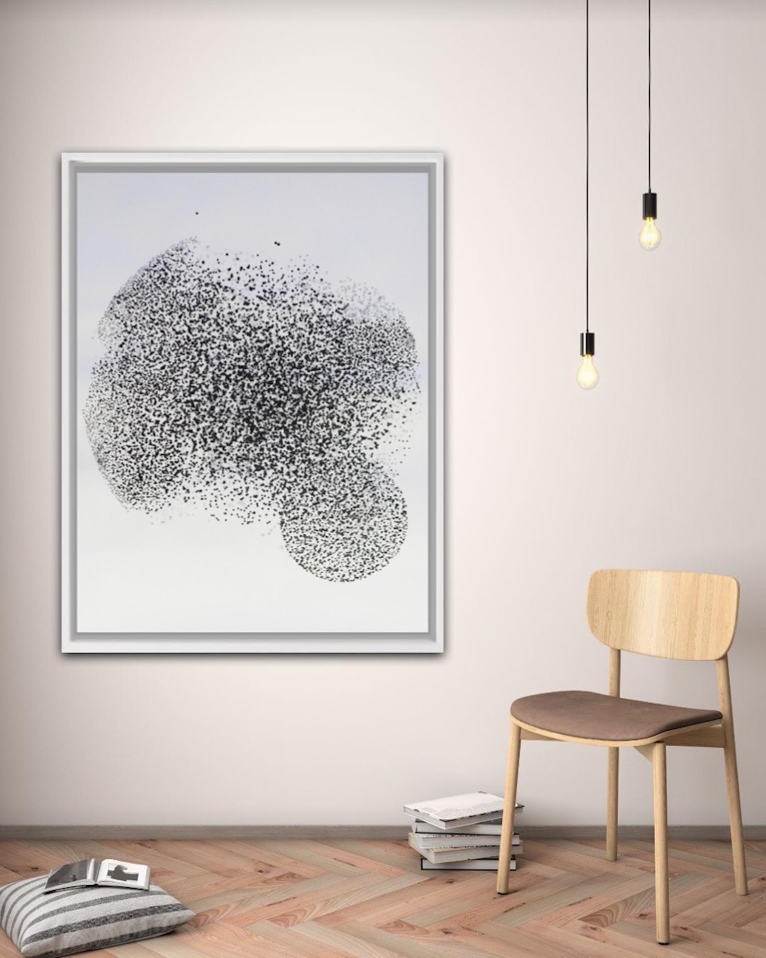 Nigel Bird
Constellations
Drawing
Ink on Paper
Size: H 130cm x W 94cm
(Please note that in situ images are purely an indication of how a piece may look).

A drawing of constellations of Stars (as seen through a telescope) by Nigel Bird.
This is Ink