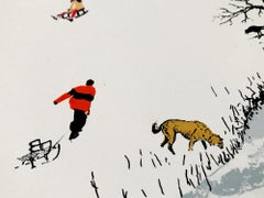 Tim Southall, Neve sulla collina, Arte del paesaggio, Arte a prezzi accessibili, Arte della scena invernale