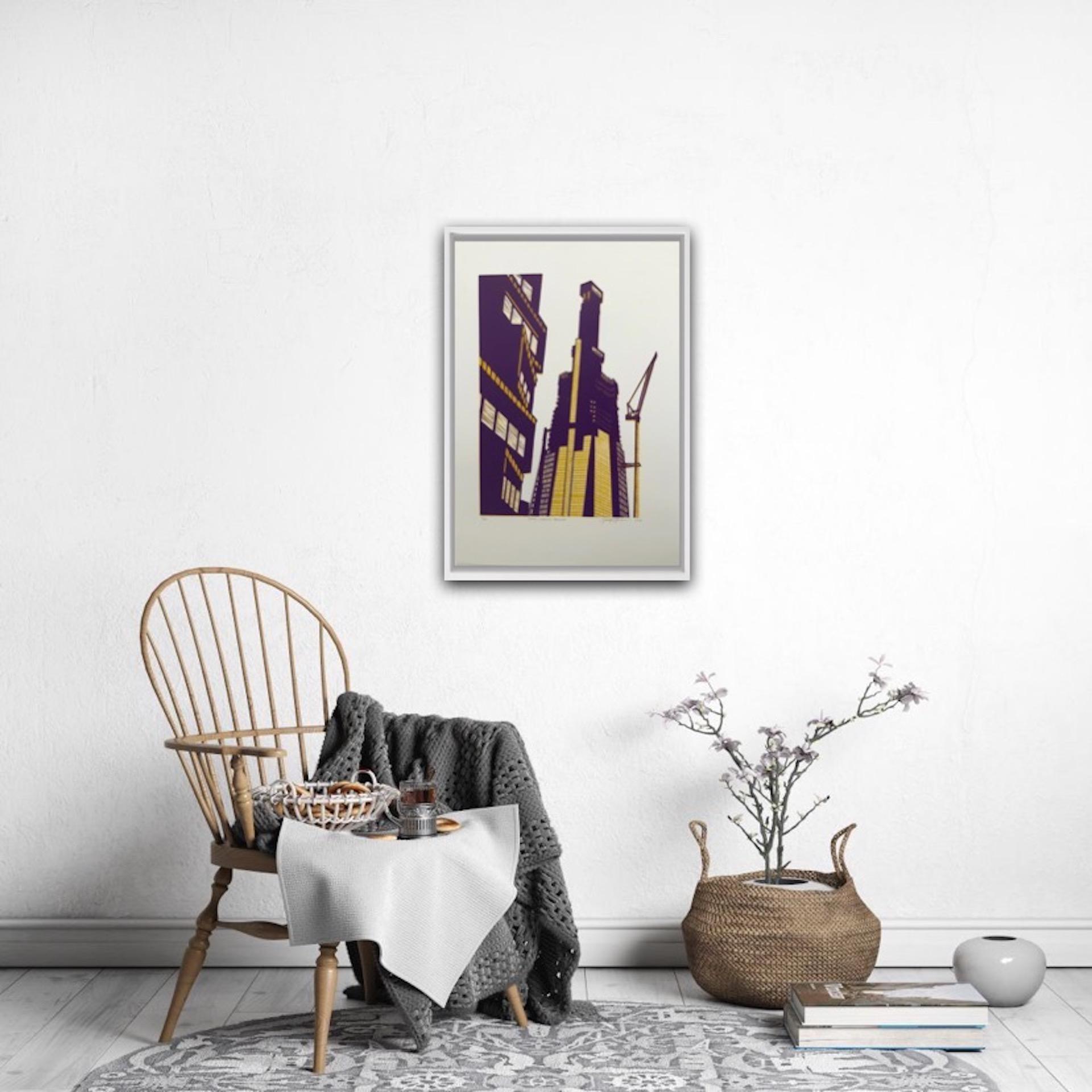 Jennifer Jokhoo, Shard London Bridge, Arte del paesaggio urbano, Arte dell'architettura in vendita 8
