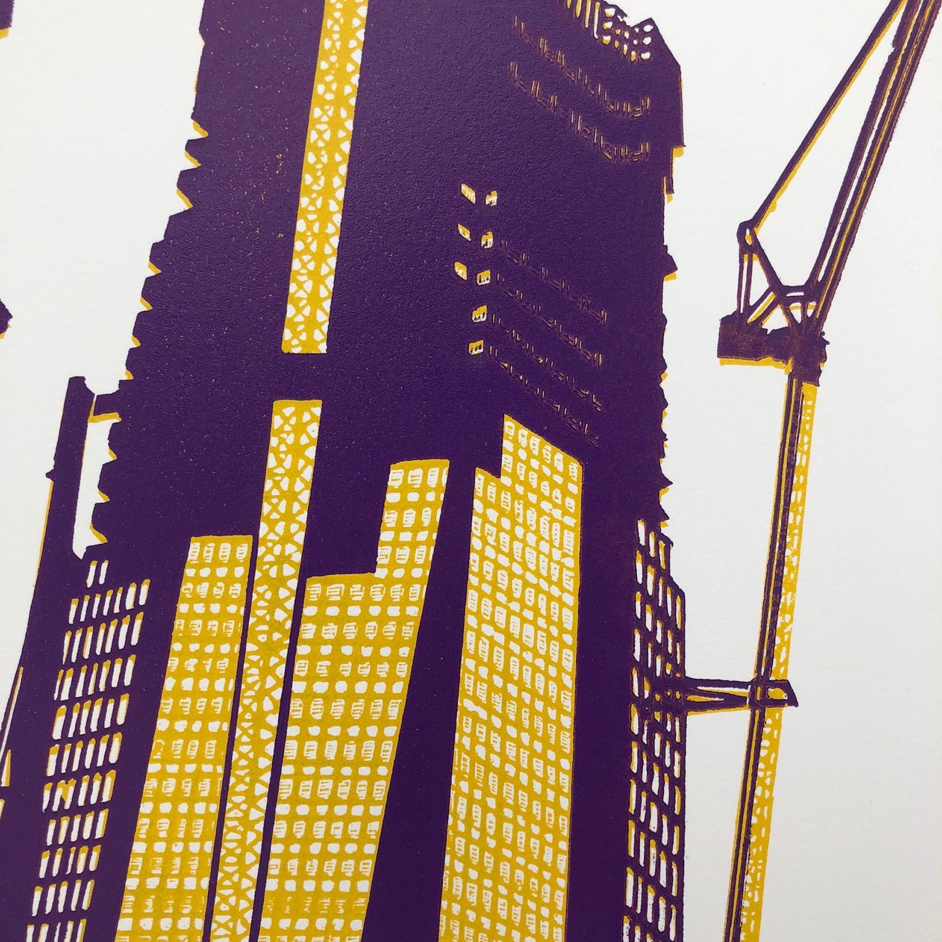 Jennifer Jokhoo, Shard London Bridge, Arte del paesaggio urbano, Arte dell'architettura in vendita 5