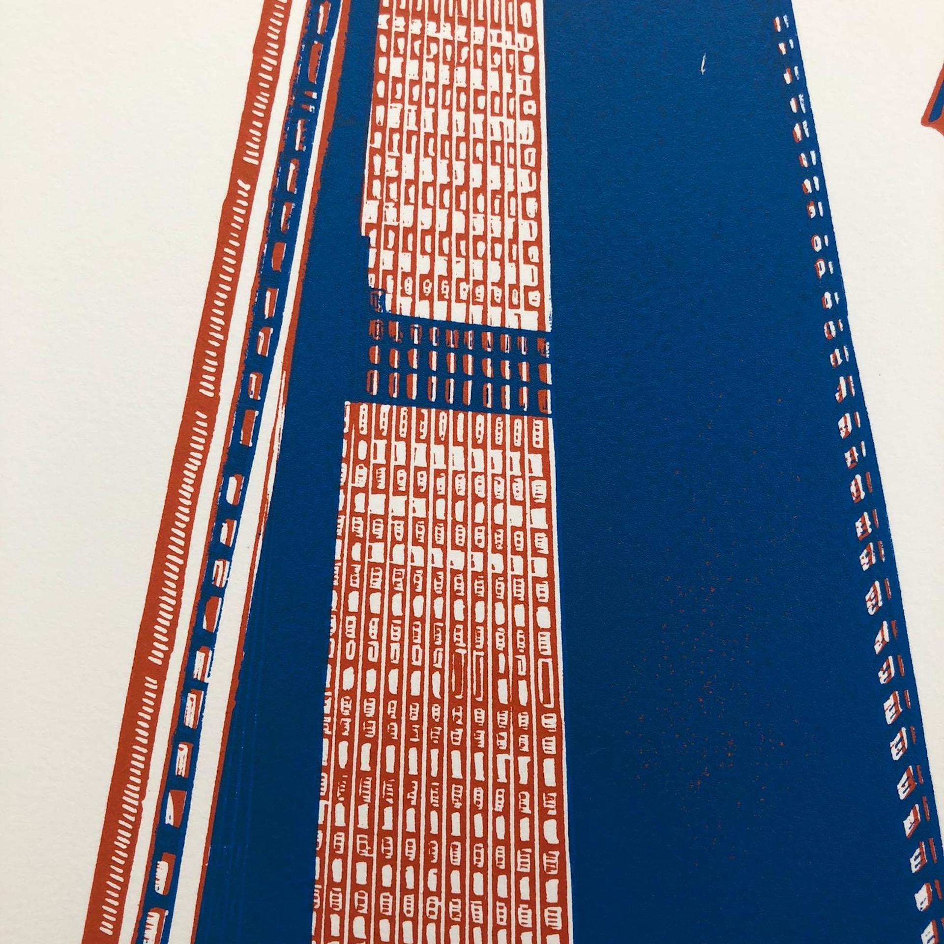 Jennifer Jokhoo, Shard and Old St Thomas, London Art, Cityscape Art, Art en ligne en vente 5
