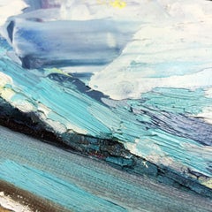 Rachel Painter, With You, Original Landscape Painting, Affordable Seascape Art