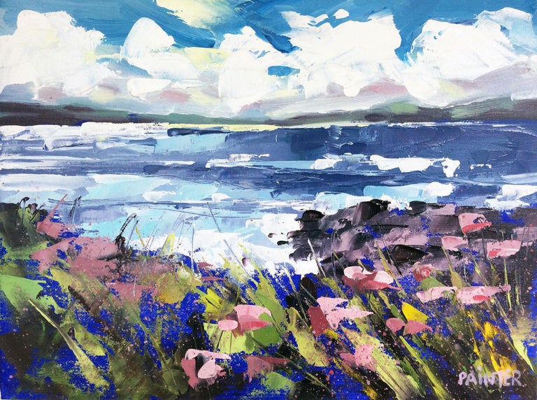 Rachel Painter Rachel Painter Hush Of The Sea Iii Original Landscape Painting Art Online For Sale At 1stdibs