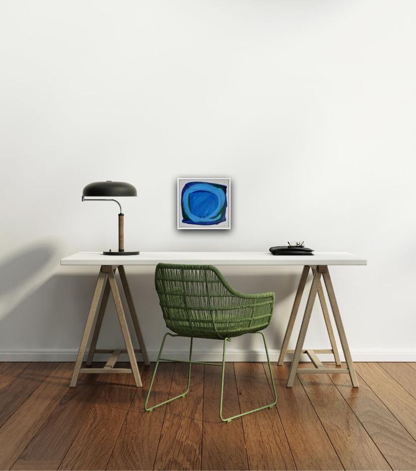 Julia Craig, Azure ll, Arte astratta originale, Arte contemporanea, Arte accessibile in vendita 2