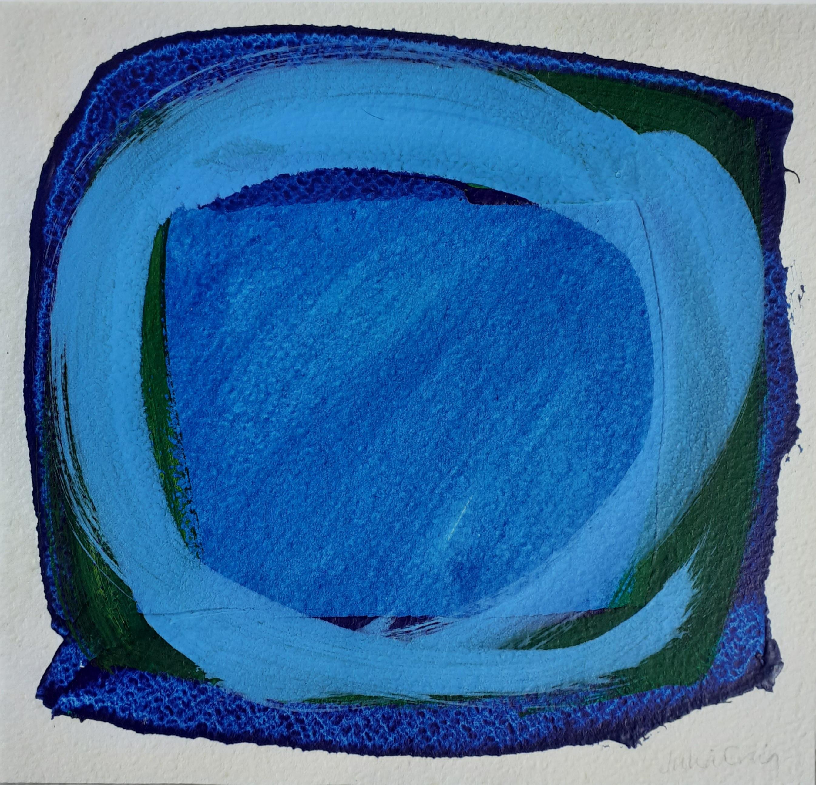 Julia Craig
Azzurro ll
Olio su carta
Astratto
21 cm x 21 cm
Venduto senza cornice
(Si prega di notare che le immagini in situ sono puramente indicative dell'aspetto di un pezzo).

Julia è un'artista astratta il cui amore per il colore è chiaramente
