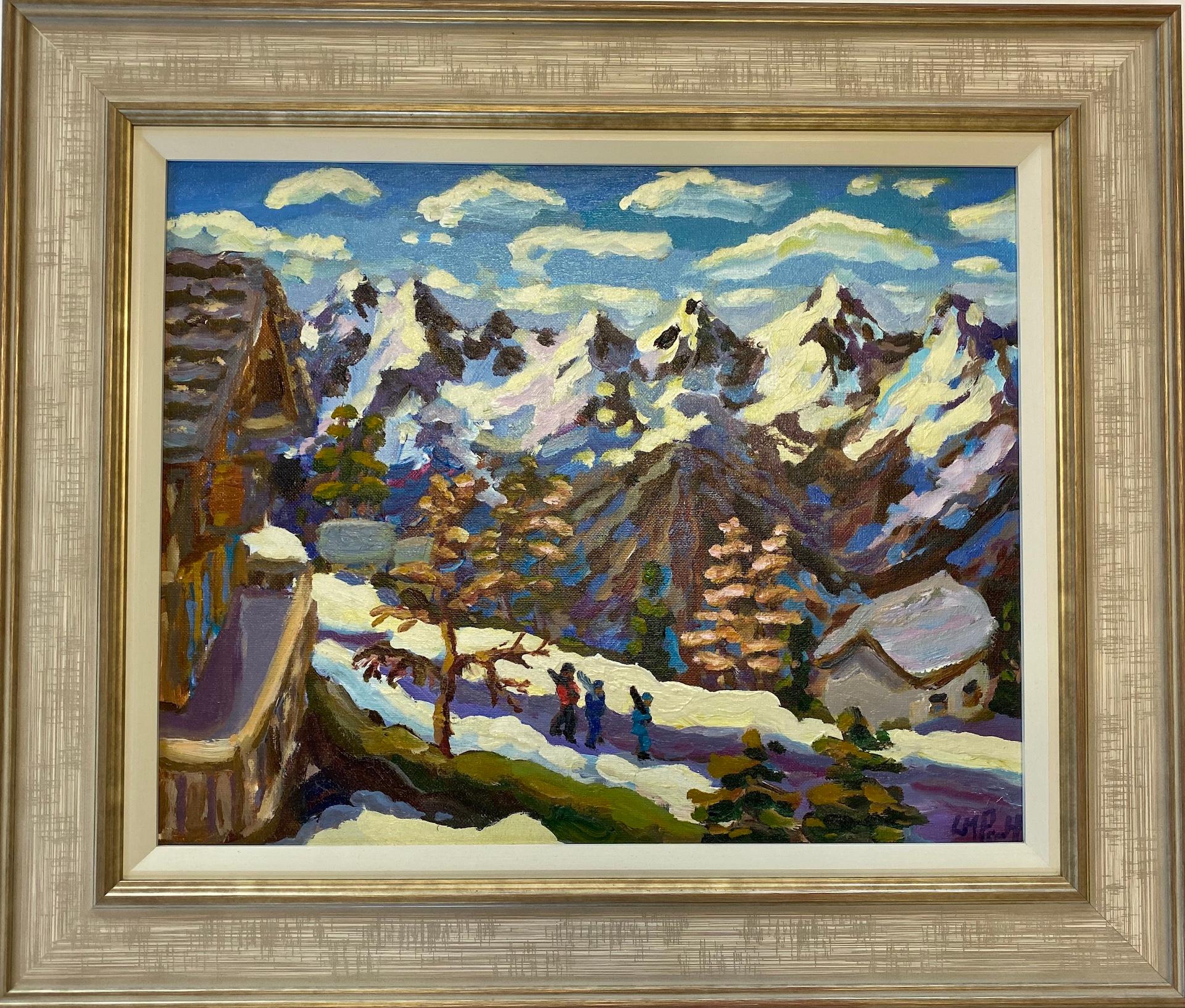 Lucy Pratt
Blue Lit Mountain Nendaz
OriginalLandscape Painting
Oil on Canvas
Canvas Size: H 38cm x W 48cm
Framed Size: H 56cm x W 66 x D 3cm
Solf Framed
(Please note that in situ images are purely an indication of how a piece may look).

This