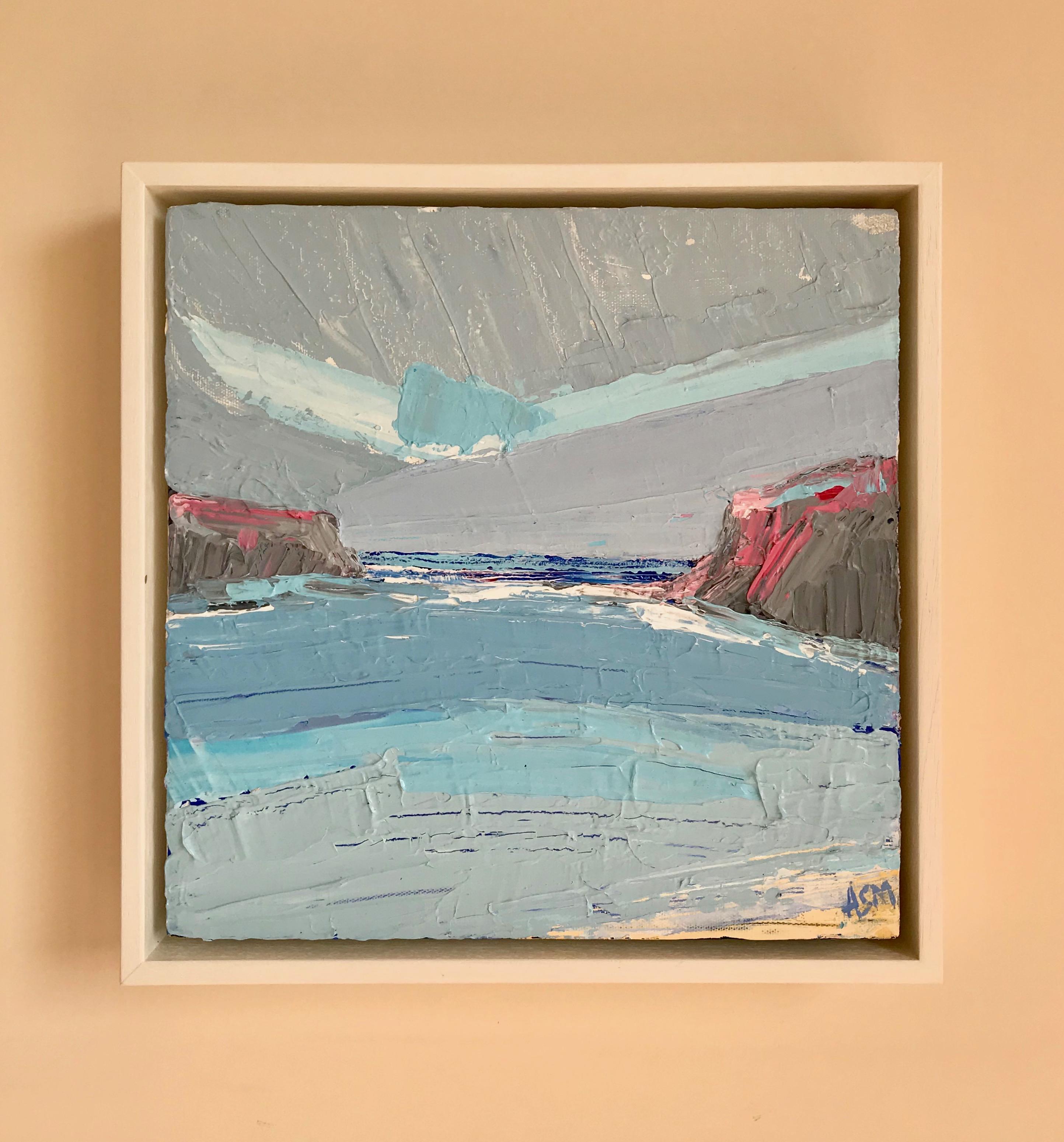 Annabel Menheneott
Lulworth
Original Painting
Acrylic on canvas
Canvas Size: 30cm x 30cm x 3.5 cm
Framed Size: 35cm x 35cm x 5.5cm
Sold Framed in a bespoke contemporary tray frame painted in Wimborne White
Free Shipping
Please note that in situ