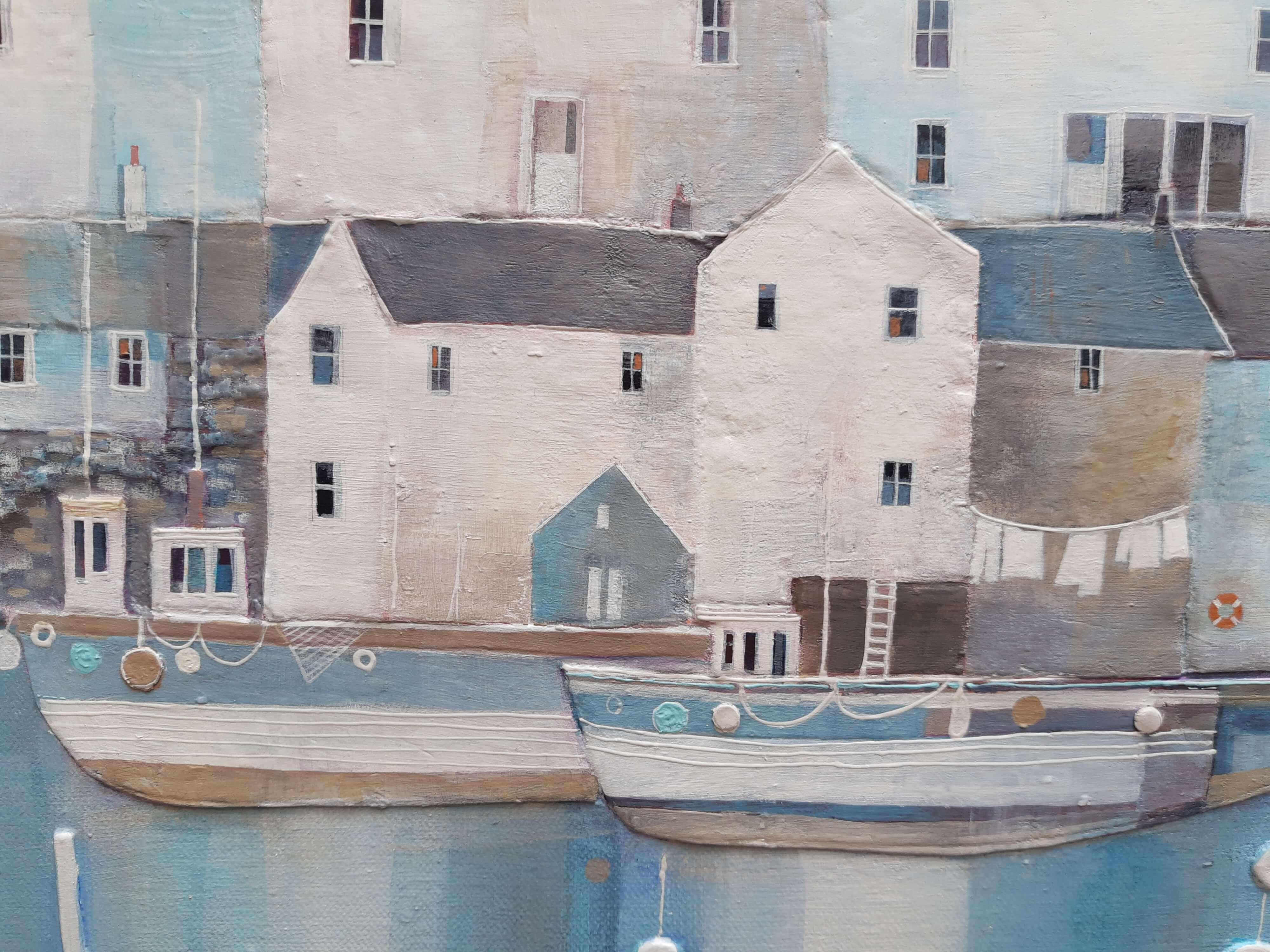 Julie Adlard, The Moorings, Landscape Art, Affordable Art. Contemporary Art 1