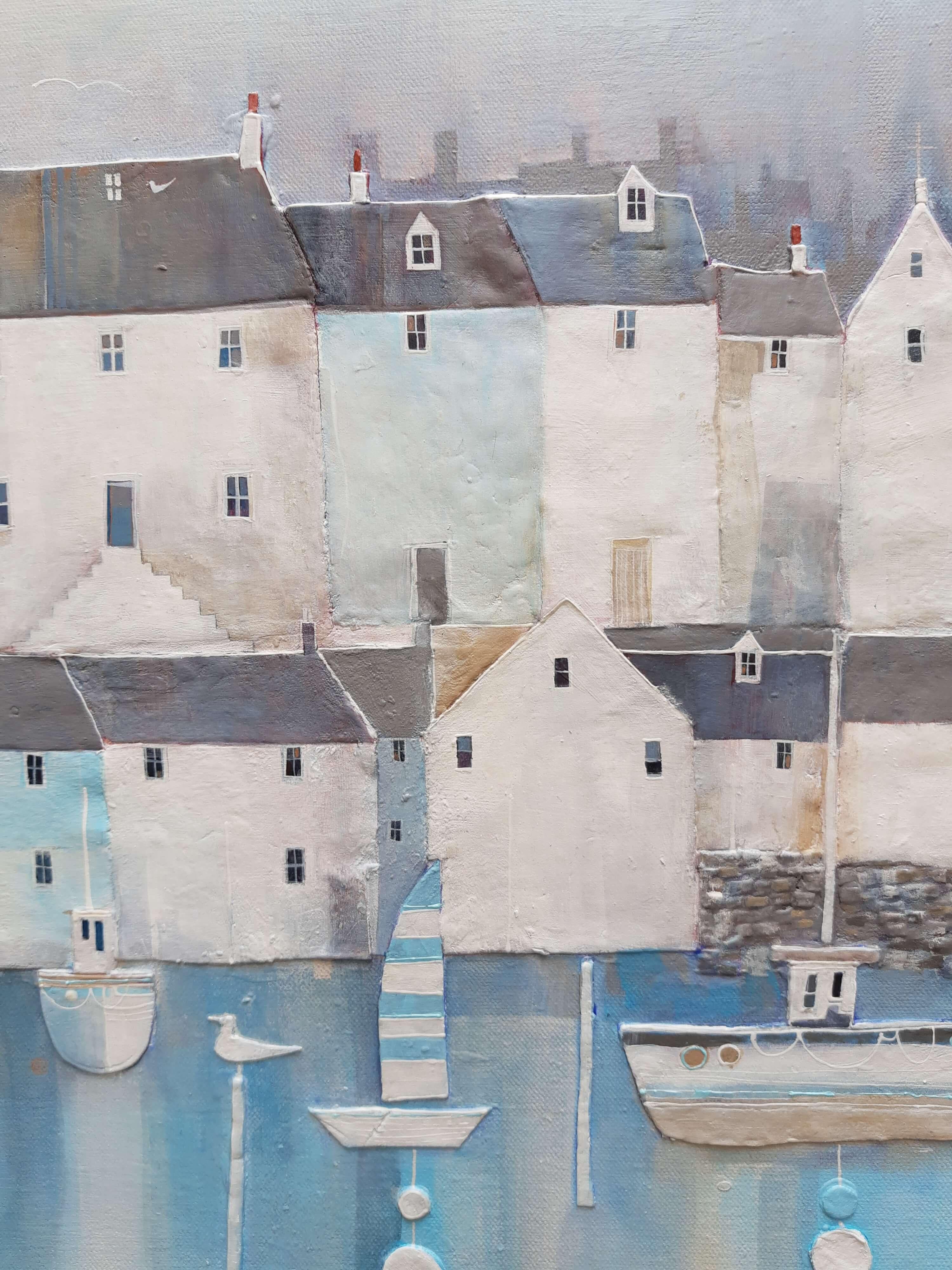 Julie Adlard, The Moorings, Landscape Art, Affordable Art. Contemporary Art 2