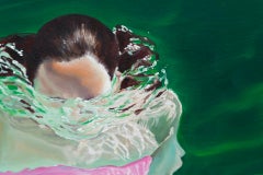 Amy Devlin, Emerge 2, Original Figurative Painting, Affordable Contemporary Art