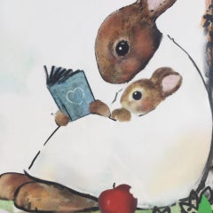 Harry Bunce, August, The Happy Year, Limited Edition Print, Animal Art