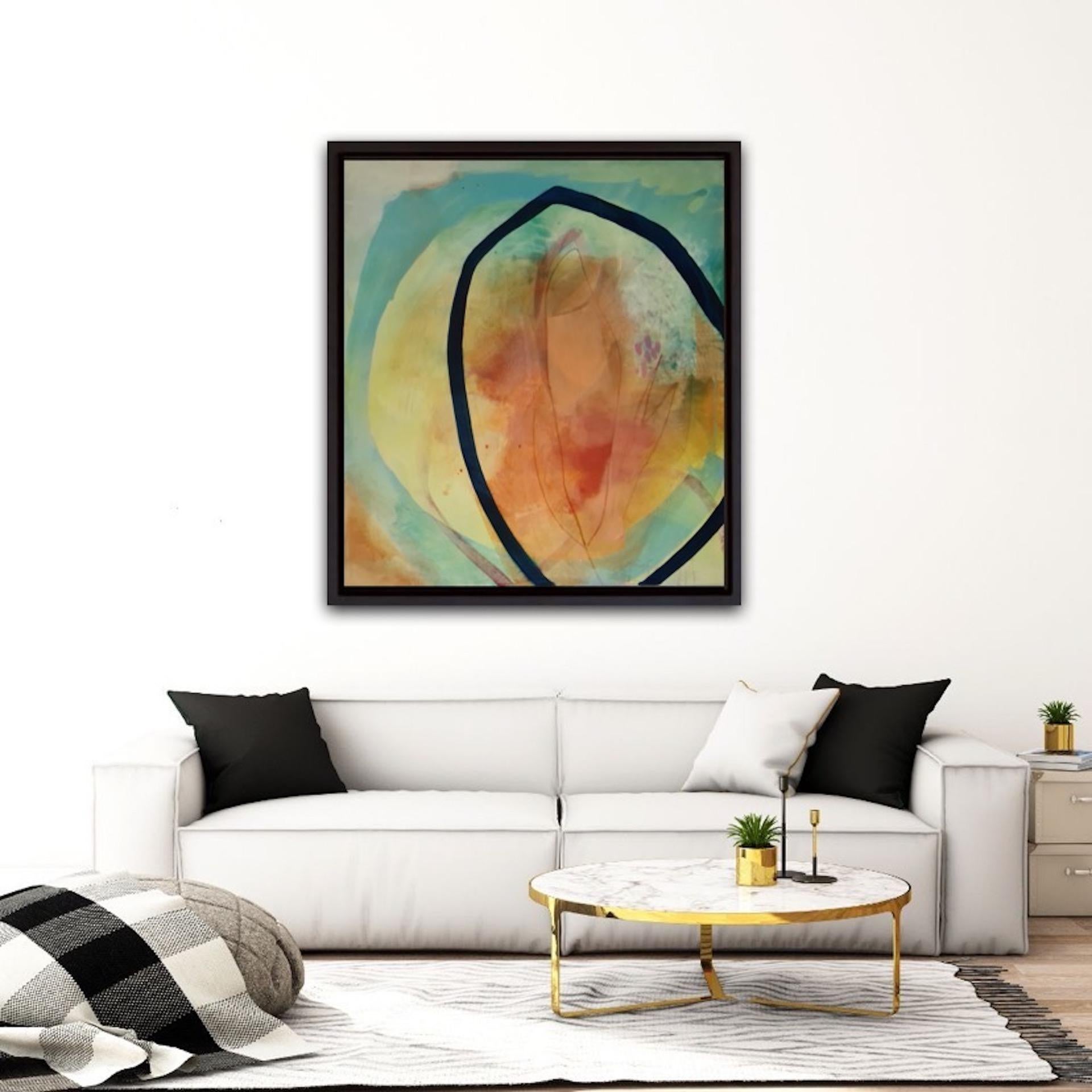 Claire Chandler
Feeling the Love
Original Abstract Painting
Image Size: H 95cm x W 85cm
Sold Unframed
(Please note that in situ images are purely an indication of how a piece may look).

I began this painting in March 2020 when we first went into