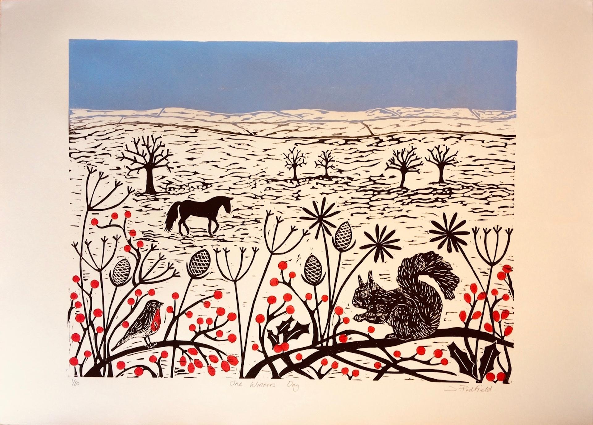 Joanna Padfield, Un día de invierno, Edición limitada, Arte asequible, Arte Online en venta 1