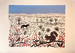 Joanna Padfield, Ein Wintertag, limitierte Auflage, preisgekrönte Kunst, Kunst Online