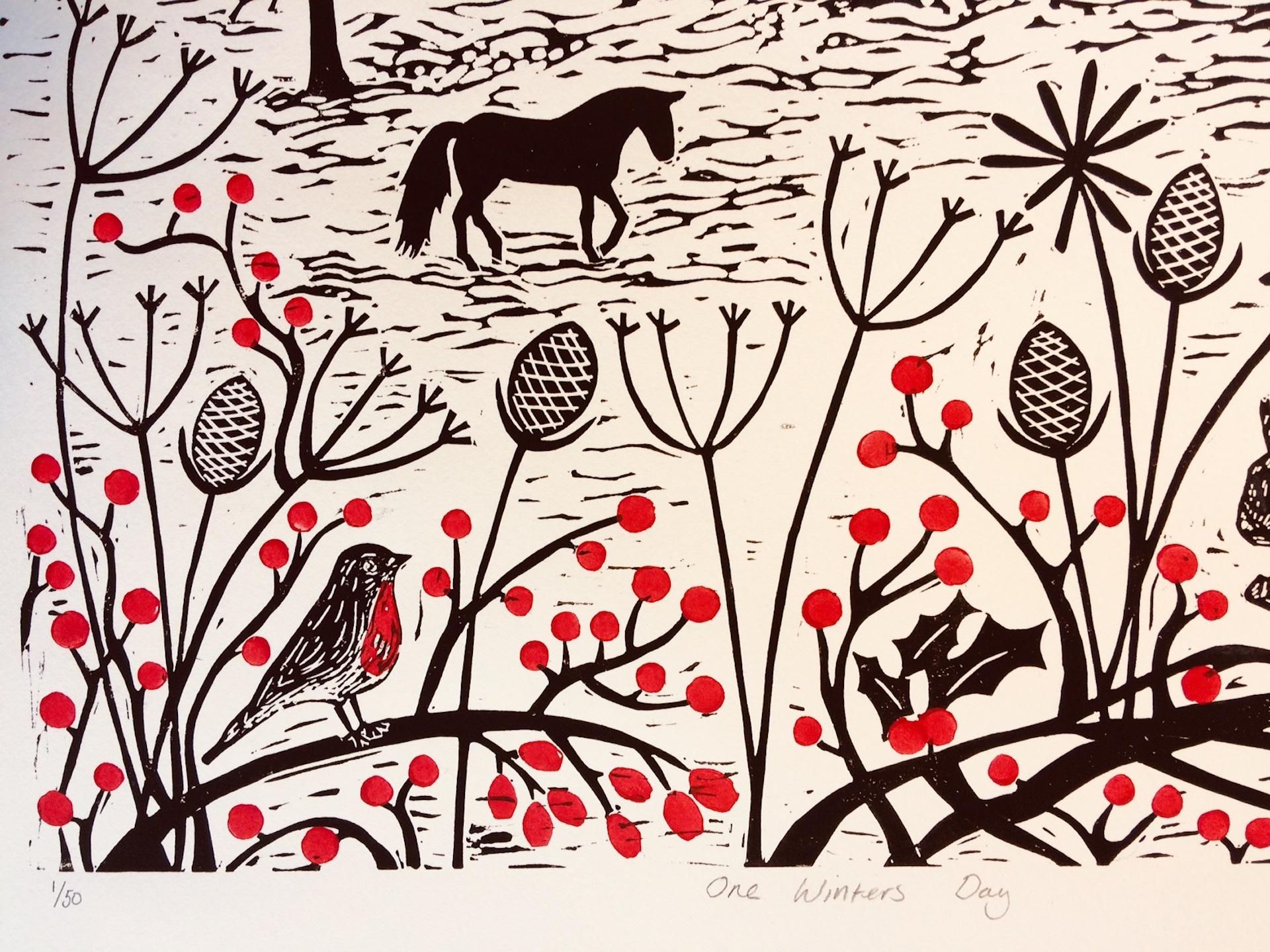 Joanna Padfield, Un día de invierno, Edición limitada, Arte asequible, Arte Online en venta 3