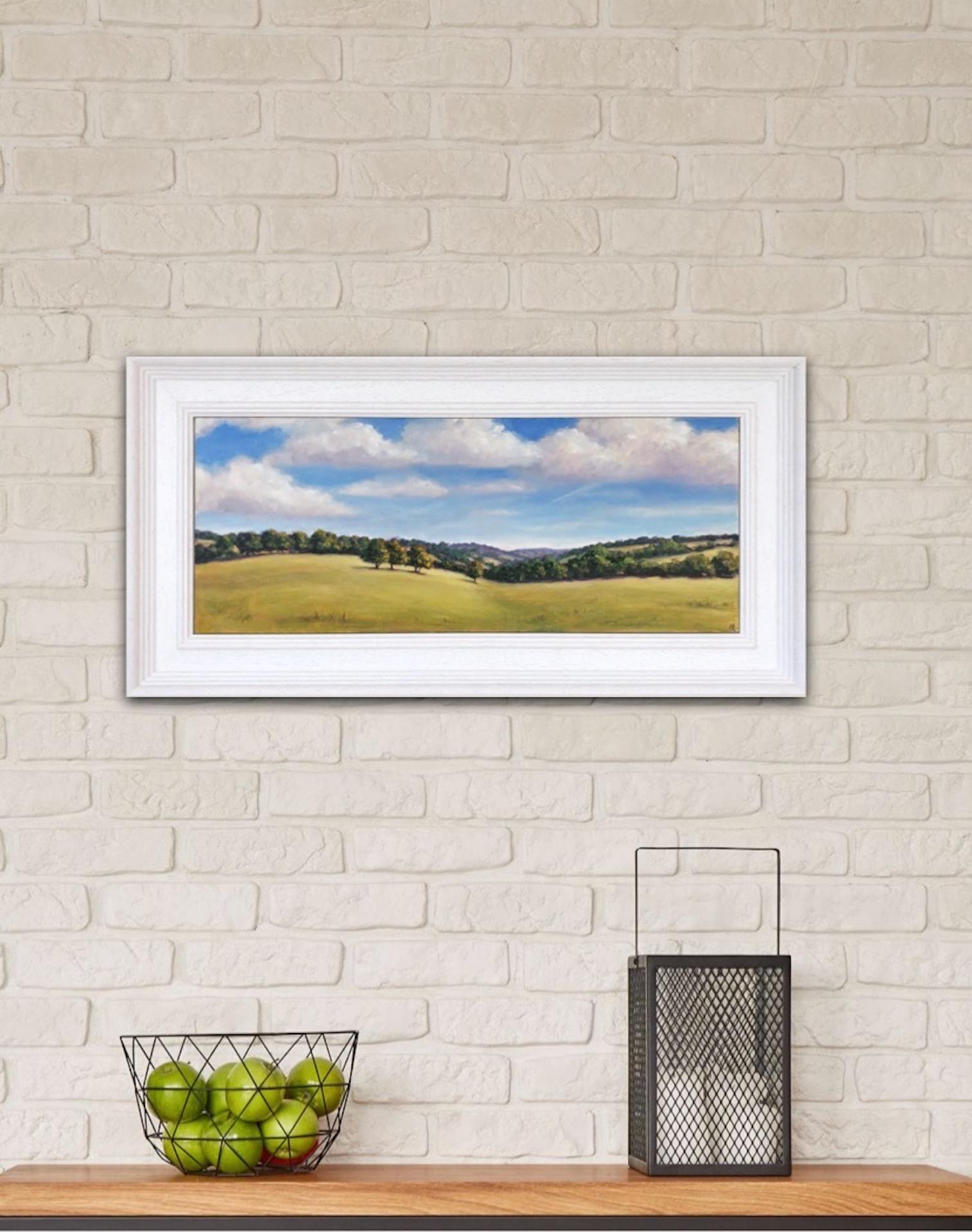 Marie Robinson, September Hills, Original Landscape Painting, Affordable Art 3