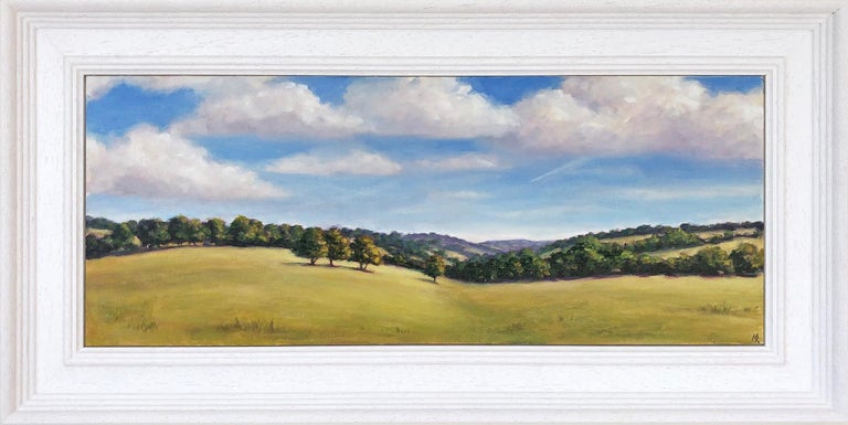 Marie Robinson, September Hills, Original Landscape Painting, Affordable Art For Sale 1