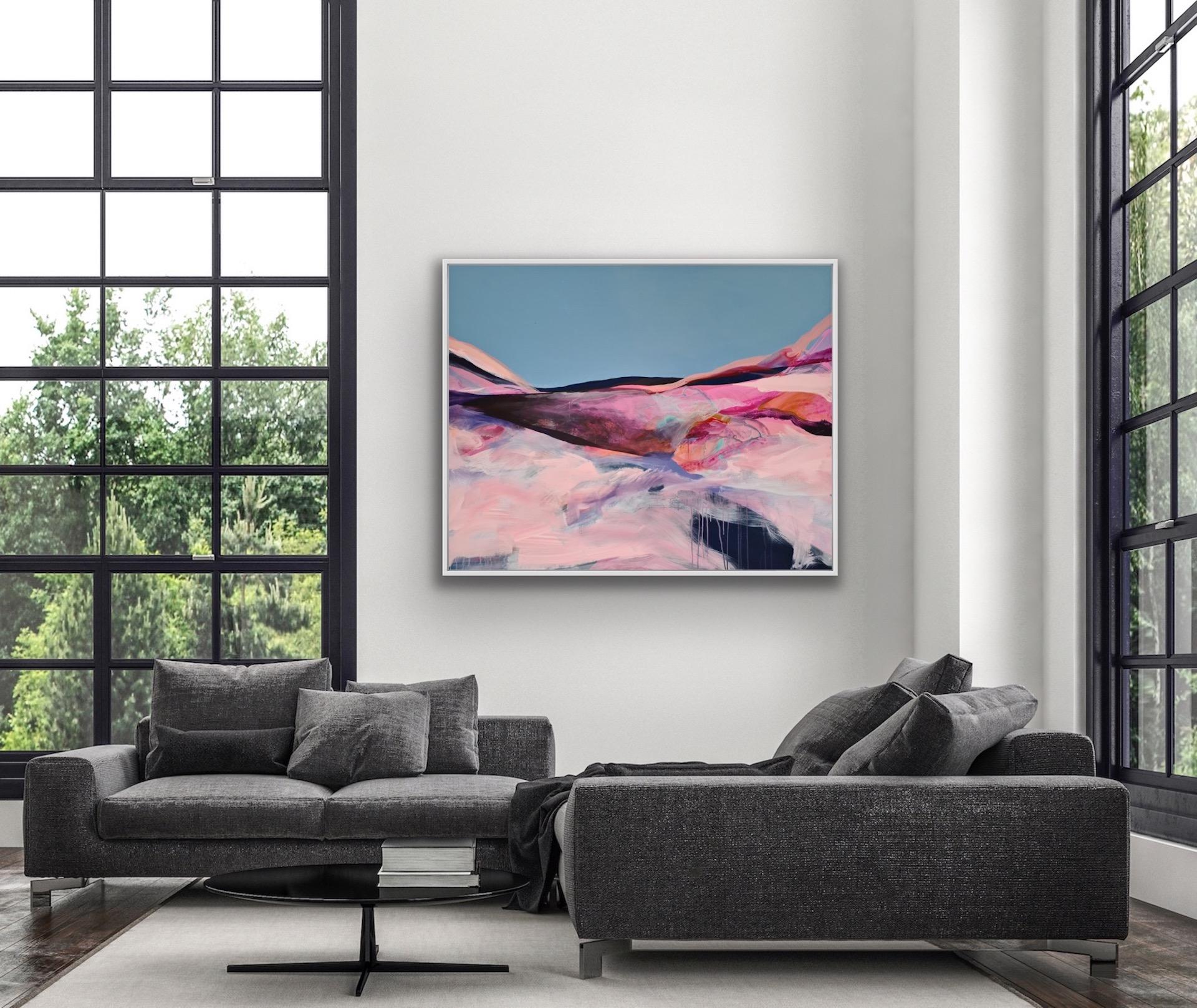 Claire Chandler
Dreamscape
Original Abstract Painting on Canvas
Image Size: H 127cm x W 157cm
Sold Unframed
(Please note that in situ images are purely an indication of how a piece may look).

Claire Chandler was born in Hereford yet spent much of