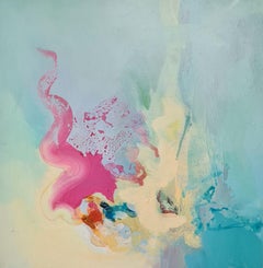 Claire Chandler, Stronger Everyday, Original Abstract Painting, Contemporary Art