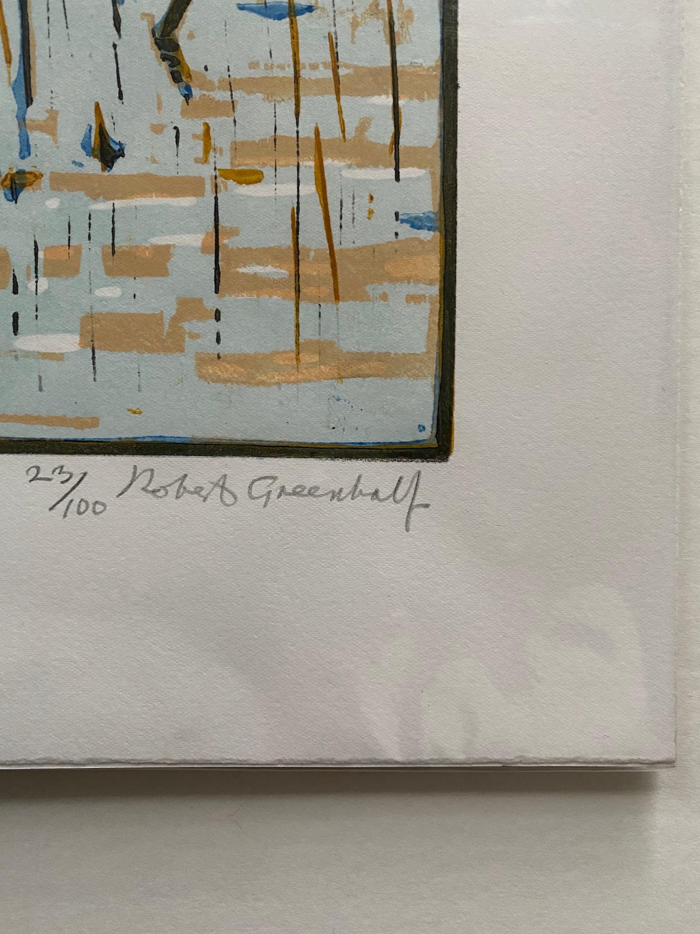 Robert Greenhalf, Große weiße Egrets, Druck in limitierter Auflage, erschwingliche Kunst im Angebot 2