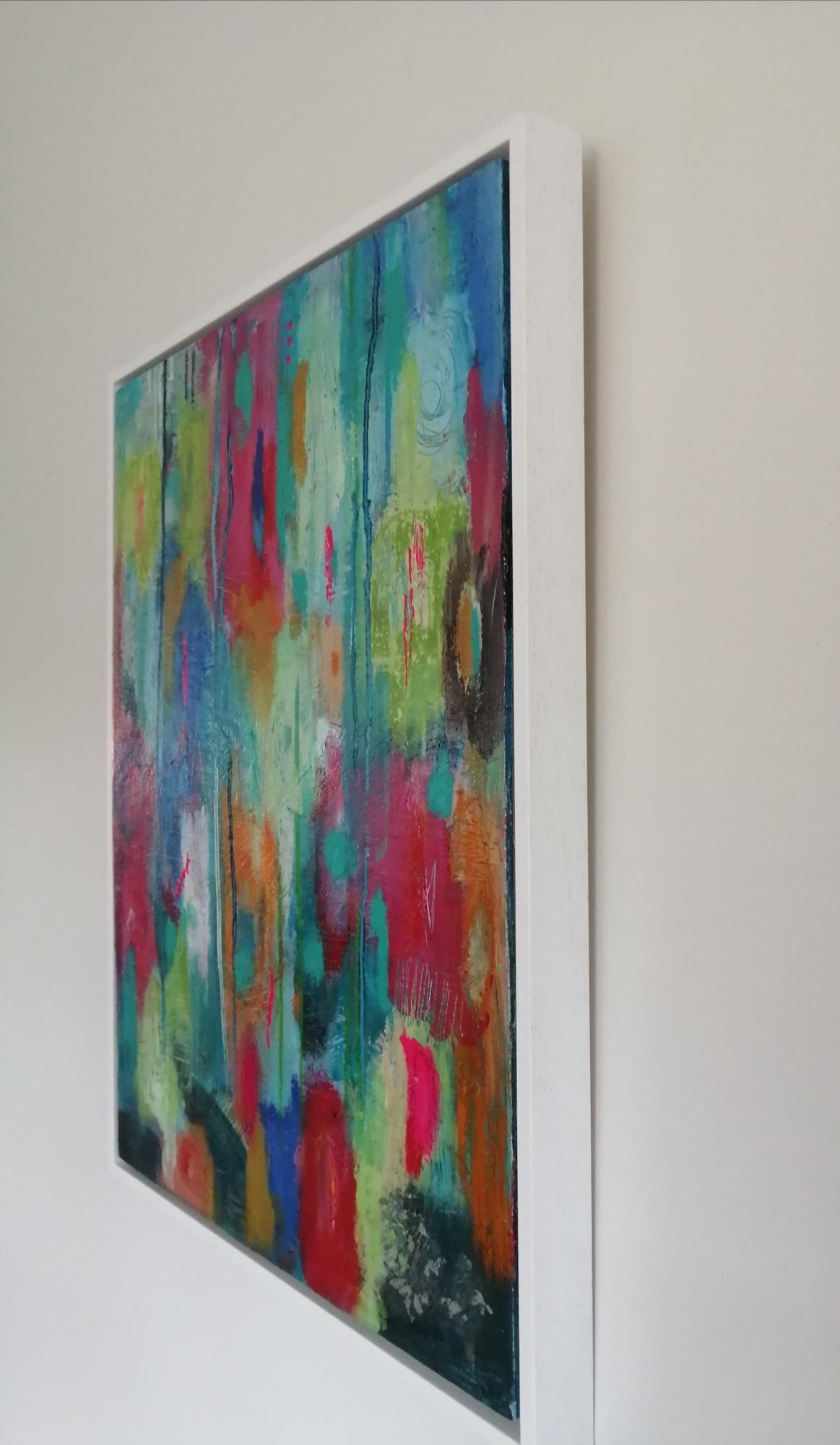 Mary Scott, Oscillation (I), Original abstraktes Gemälde, zeitgenössische Kunst im Angebot 5