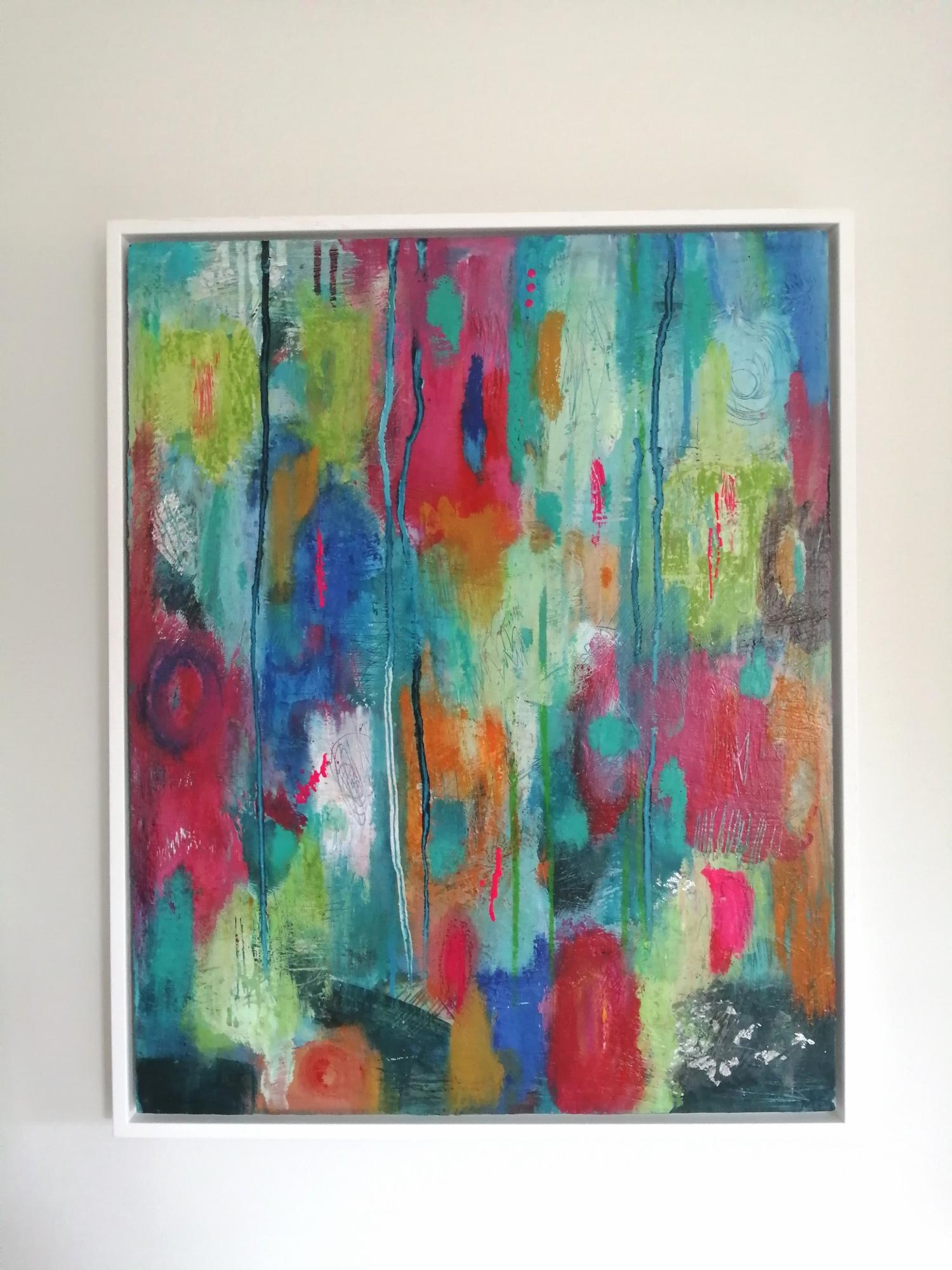 Mary Scott, Oscillation (I), Original Abstract Painting, Contemporary Art For Sale 1