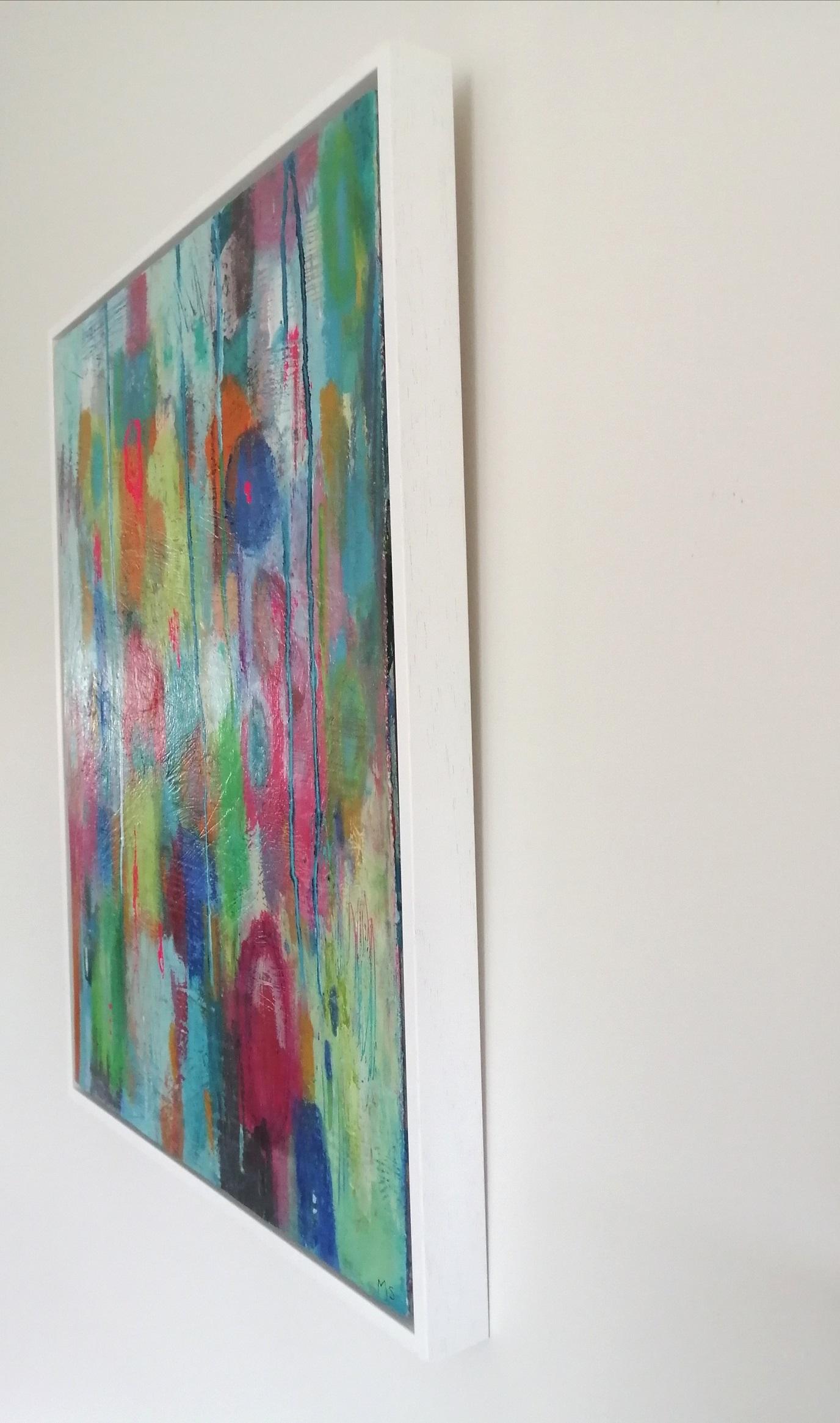 Mary Scott, Oscillation (II), peinture abstraite originale, art contemporain en vente 5