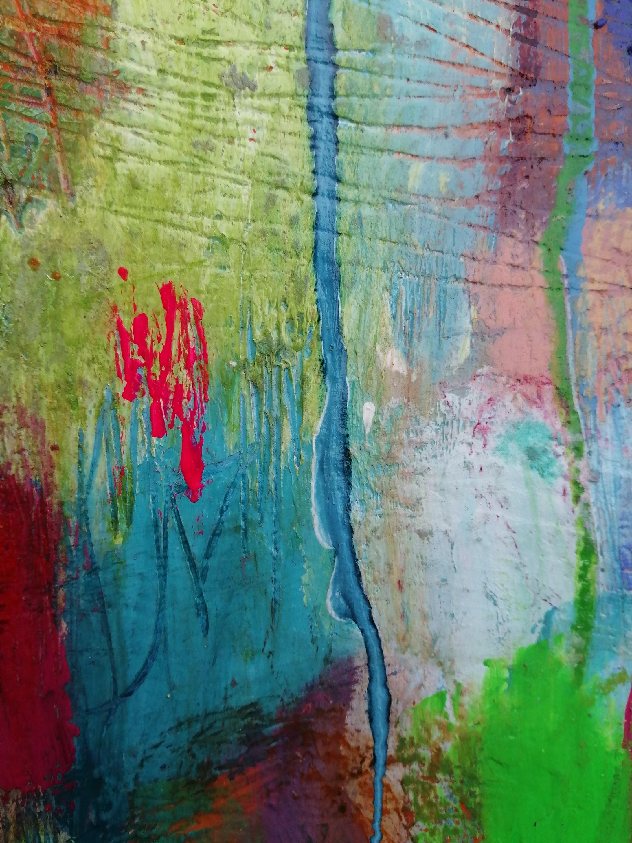Mary Scott, Oscillation (II), peinture abstraite originale, art contemporain en vente 3