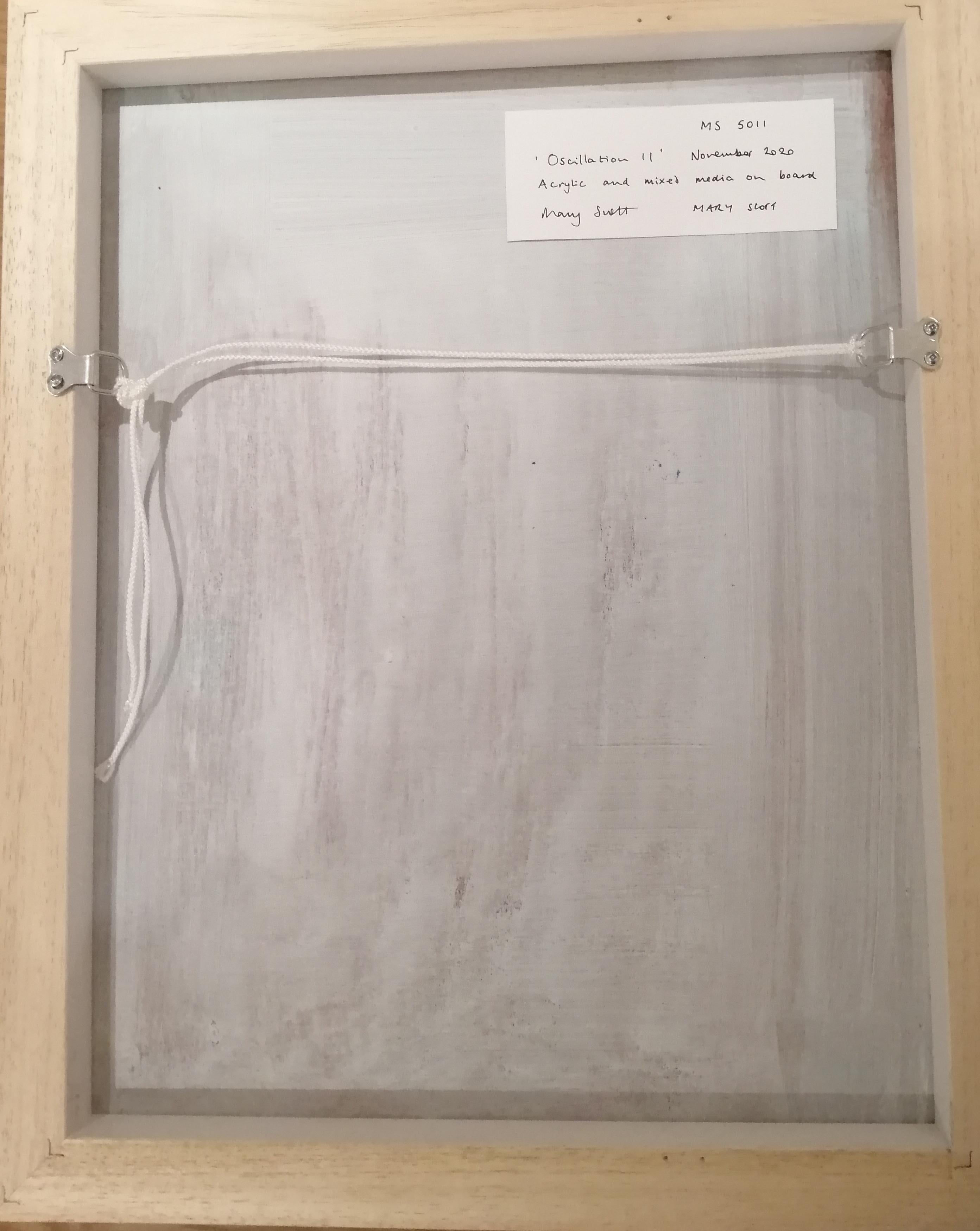 Mary Scott, Oscillation (II), peinture abstraite originale, art contemporain en vente 6