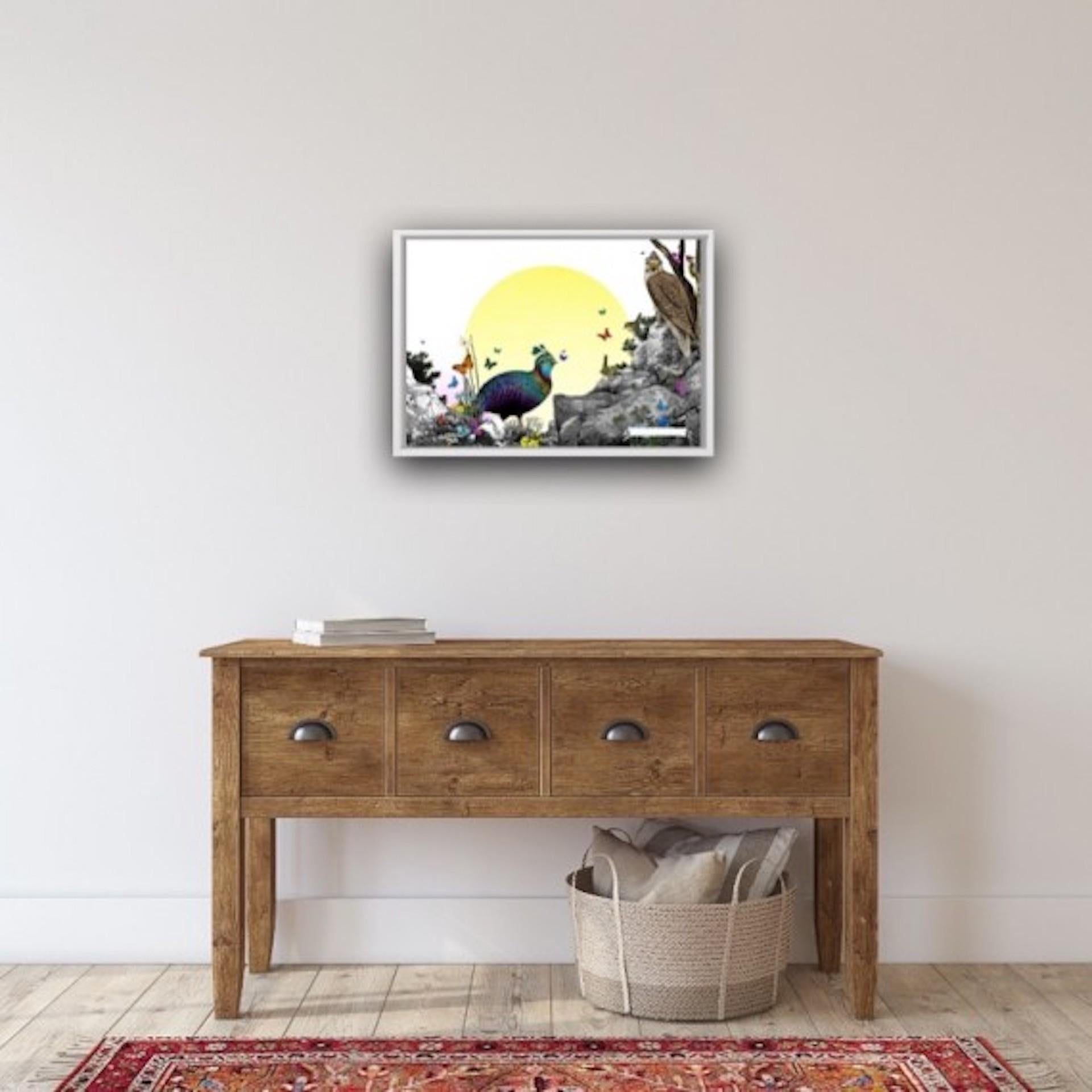 Kristjana Williams, The Himalayan Mountains – Yellow Sun, Affordable Art 4