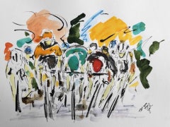 Garth Bayley, Tour de France Stage Eleven 2020, Art de course de vélo, Art en ligne