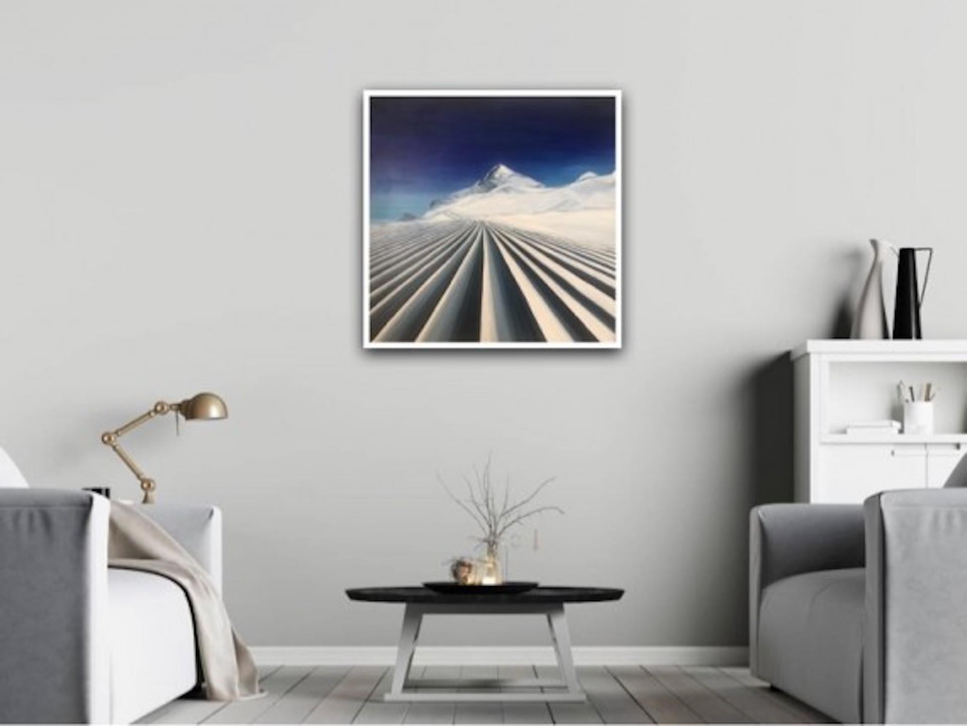 Tania Oko, Bluebird Day, Contemporary Art, Affordable Art, Landscape Art For Sale 3