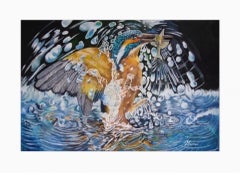 David Truman, Movement of Water, Contemporary Art, Animal Art, Original Art